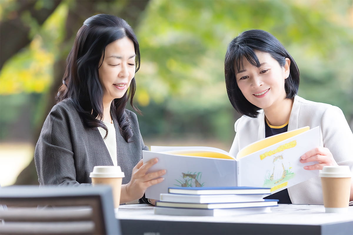 代表2人のツーショット